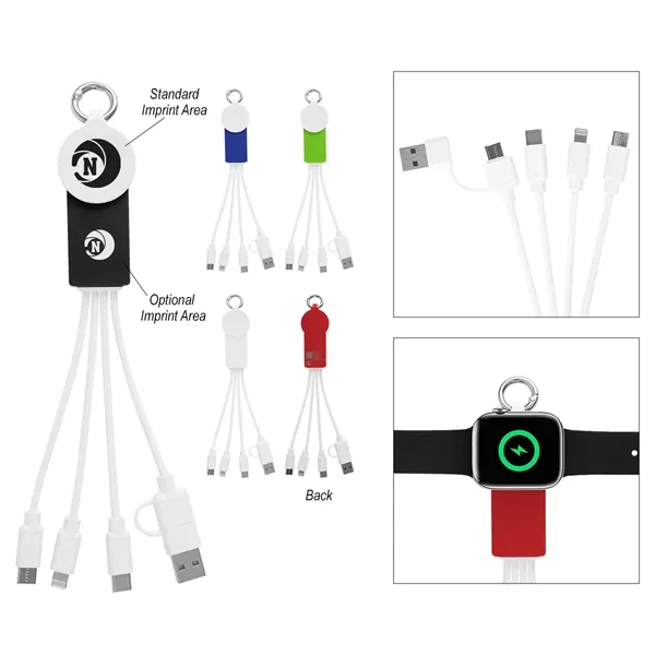 Rabs Multi-Charging Cables With Watch Dock - Rabs Multi-Charging Cables With Watch Dock - Image 3 of 11