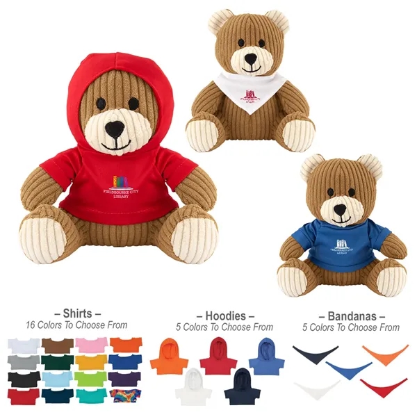 6" Barry Corduroy Bear - 6" Barry Corduroy Bear - Image 0 of 0
