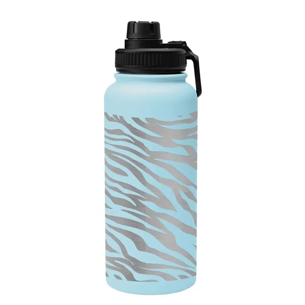 32 Oz. Full Laser Austin Recycled Stainless Steel Bottle - 32 Oz. Full Laser Austin Recycled Stainless Steel Bottle - Image 3 of 10
