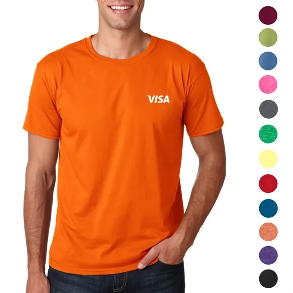 Gildan Softstyle 4.5 oz 100% Cotton Preshrunk Unisex T-Shirt - Gildan Softstyle 4.5 oz 100% Cotton Preshrunk Unisex T-Shirt - Image 39 of 39