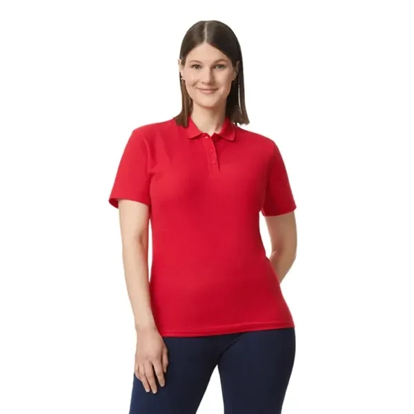 Gildan Ladies' Softstyle Double Pique Polo - Gildan Ladies' Softstyle Double Pique Polo - Image 6 of 9