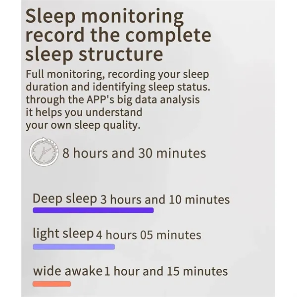 Smart Fitness Ring Health Monitor Heart Rate Sleep Tracking - Smart Fitness Ring Health Monitor Heart Rate Sleep Tracking - Image 4 of 8