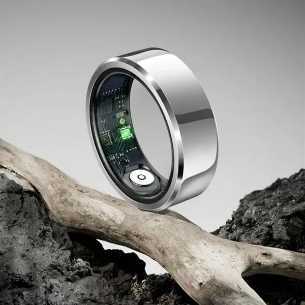 Smart Fitness Ring Health Monitor Heart Rate Sleep Tracking - Smart Fitness Ring Health Monitor Heart Rate Sleep Tracking - Image 7 of 8