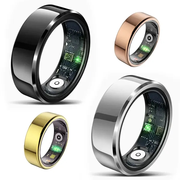 Smart Fitness Ring Health Monitor Heart Rate Sleep Tracking - Smart Fitness Ring Health Monitor Heart Rate Sleep Tracking - Image 8 of 8