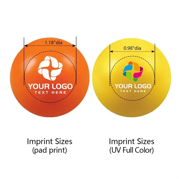 Promotional Solid Color Round Stress Ball - Promotional Solid Color Round Stress Ball - Image 3 of 13