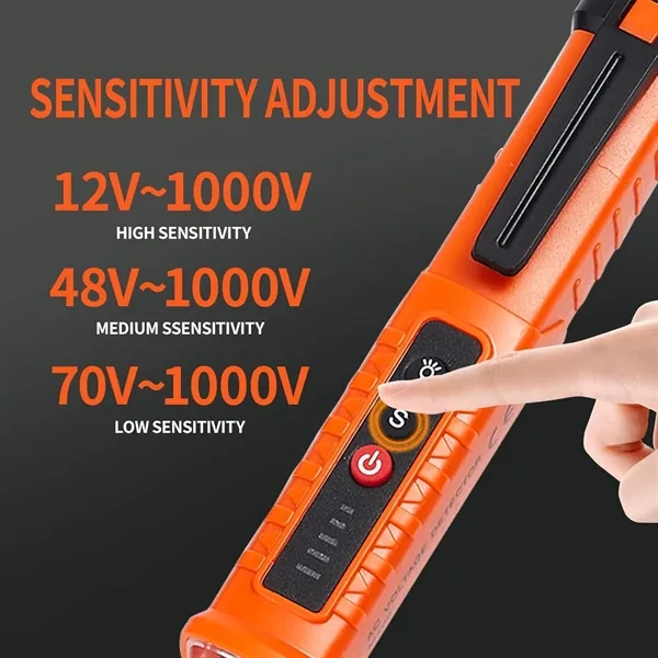 Non Contact Flashlight Voltage Tester Tools - Non Contact Flashlight Voltage Tester Tools - Image 3 of 6