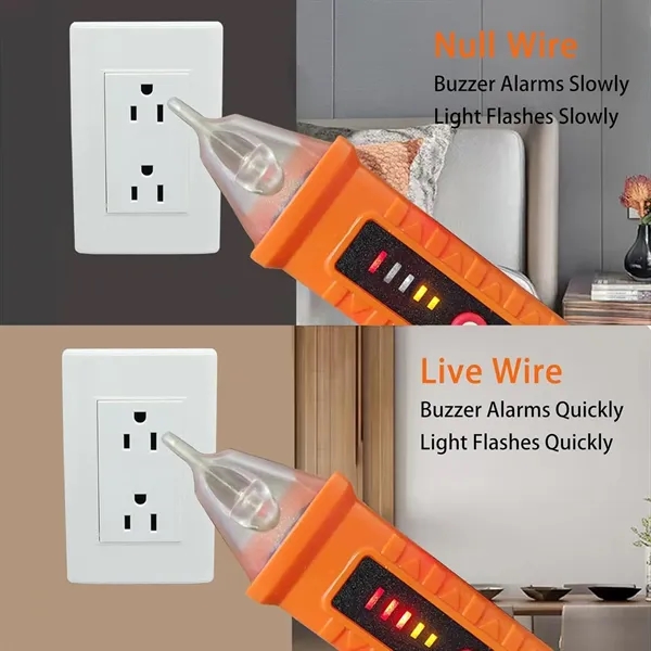 Non Contact Flashlight Voltage Tester Tools - Non Contact Flashlight Voltage Tester Tools - Image 5 of 6