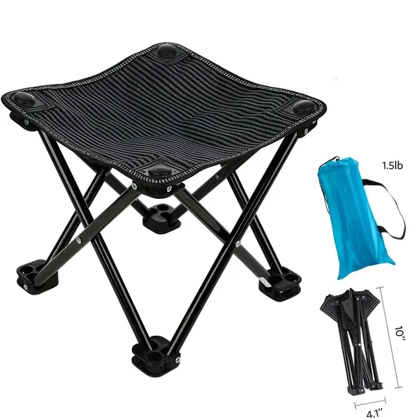 Portable Folding Camping Stool with Carry Bag - Portable Folding Camping Stool with Carry Bag - Image 0 of 1