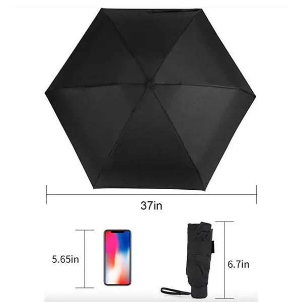 Compact Folding Travel Umbrella with Case Windproof Portable - Compact Folding Travel Umbrella with Case Windproof Portable - Image 1 of 7