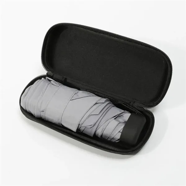Compact Folding Travel Umbrella with Case Windproof Portable - Compact Folding Travel Umbrella with Case Windproof Portable - Image 5 of 7