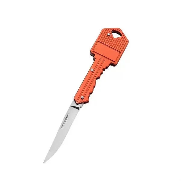 Key Shaped Keychain With Knives - Key Shaped Keychain With Knives - Image 3 of 5