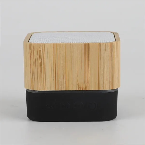 Eco-Friendly Bamboo Wireless Bluetooth Speaker Rechargeable - Eco-Friendly Bamboo Wireless Bluetooth Speaker Rechargeable - Image 6 of 8