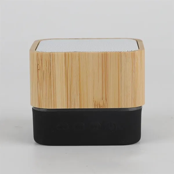 Eco-Friendly Bamboo Wireless Bluetooth Speaker Rechargeable - Eco-Friendly Bamboo Wireless Bluetooth Speaker Rechargeable - Image 7 of 8