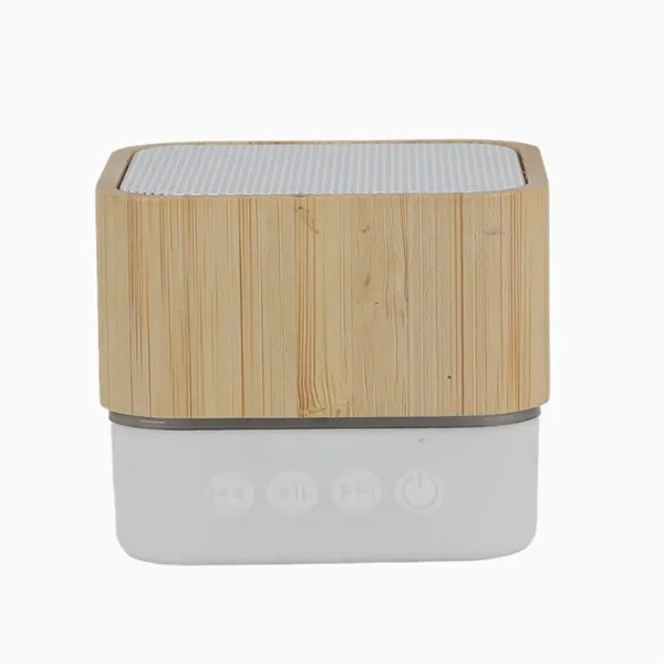 Eco-Friendly Bamboo Wireless Bluetooth Speaker Rechargeable - Eco-Friendly Bamboo Wireless Bluetooth Speaker Rechargeable - Image 8 of 8