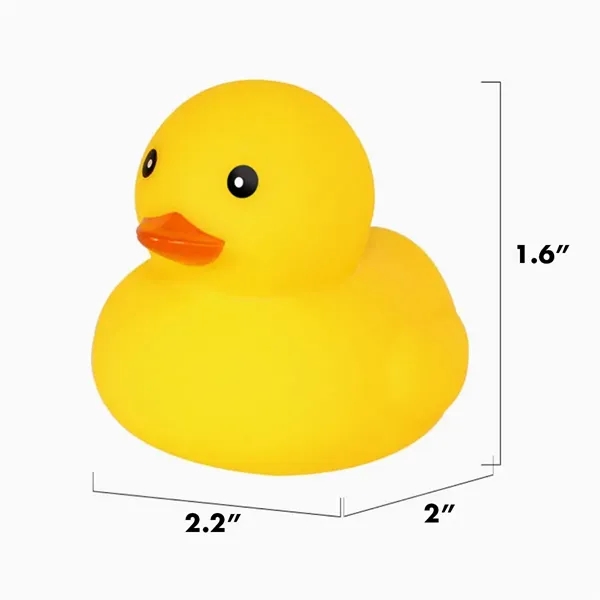 Colorful Rubber Duck Mini Floating Bath Toys Squeezable - Colorful Rubber Duck Mini Floating Bath Toys Squeezable - Image 1 of 7