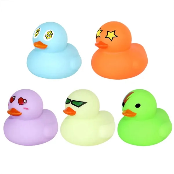 Colorful Rubber Duck Mini Floating Bath Toys Squeezable - Colorful Rubber Duck Mini Floating Bath Toys Squeezable - Image 2 of 7