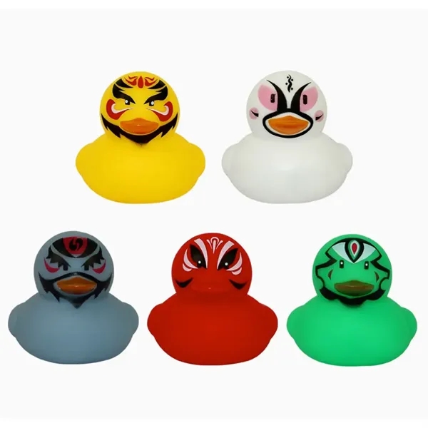 Colorful Rubber Duck Mini Floating Bath Toys Squeezable - Colorful Rubber Duck Mini Floating Bath Toys Squeezable - Image 5 of 7