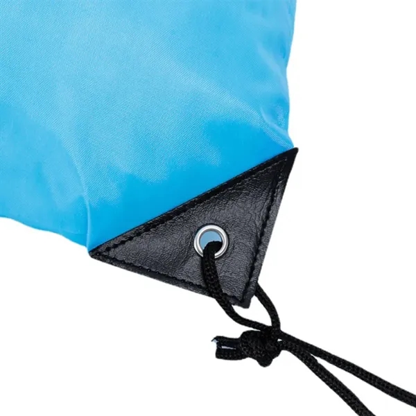 Waterproof Drawstring Backpack Cinch Bag Lightweight Gym - Waterproof Drawstring Backpack Cinch Bag Lightweight Gym - Image 3 of 5