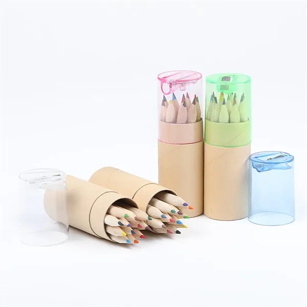 Mini 12-Color Colored Pencil Set - Mini 12-Color Colored Pencil Set - Image 2 of 2