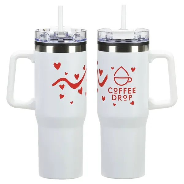 Oceanic 30 oz Stainless Steel/Polypropylene Mug with Color-M - Oceanic 30 oz Stainless Steel/Polypropylene Mug with Color-M - Image 4 of 4