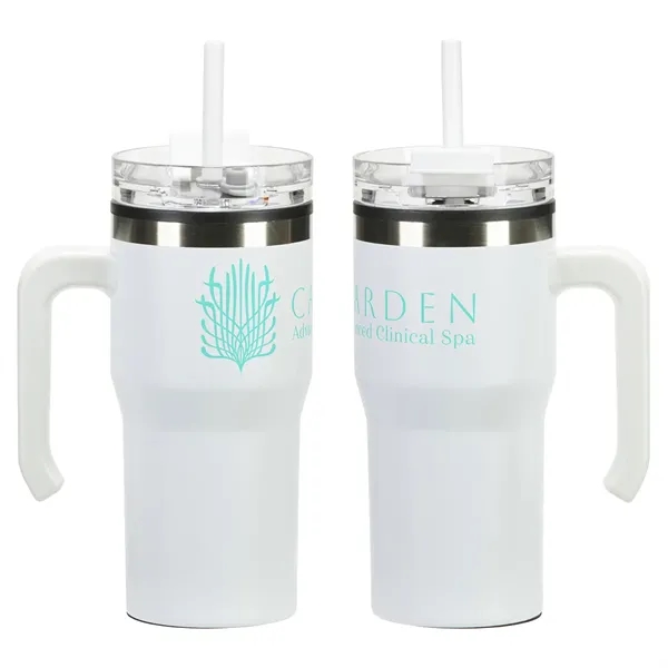 Outback 20 oz Stainless Steel/Polypropylene Mug with Lid and - Outback 20 oz Stainless Steel/Polypropylene Mug with Lid and - Image 6 of 6