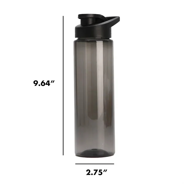 24 oz. Sports Plastic Water Bottle with Flip Lid BPA-Free - 24 oz. Sports Plastic Water Bottle with Flip Lid BPA-Free - Image 1 of 5