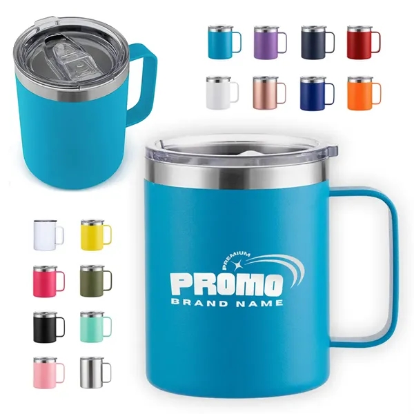 12 oz. Insulated Stainless Steel Coffee Mug Double Wall - 12 oz. Insulated Stainless Steel Coffee Mug Double Wall - Image 0 of 5