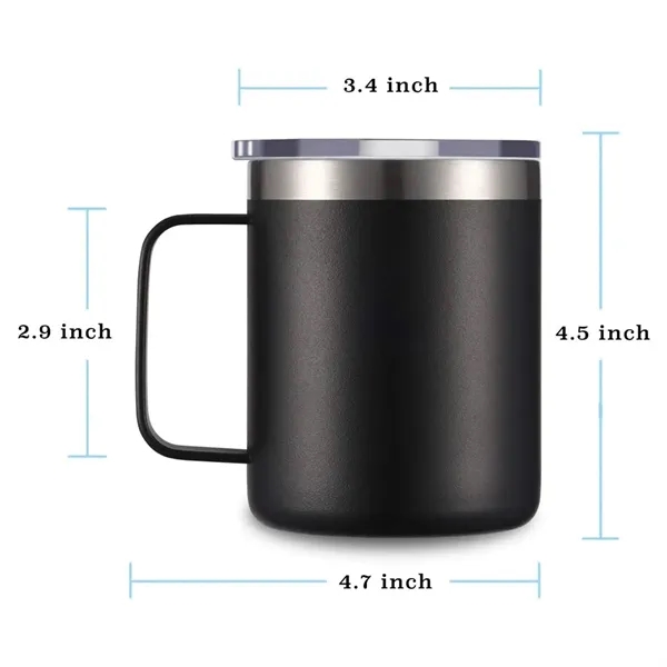 12 oz. Insulated Stainless Steel Coffee Mug Double Wall - 12 oz. Insulated Stainless Steel Coffee Mug Double Wall - Image 1 of 5
