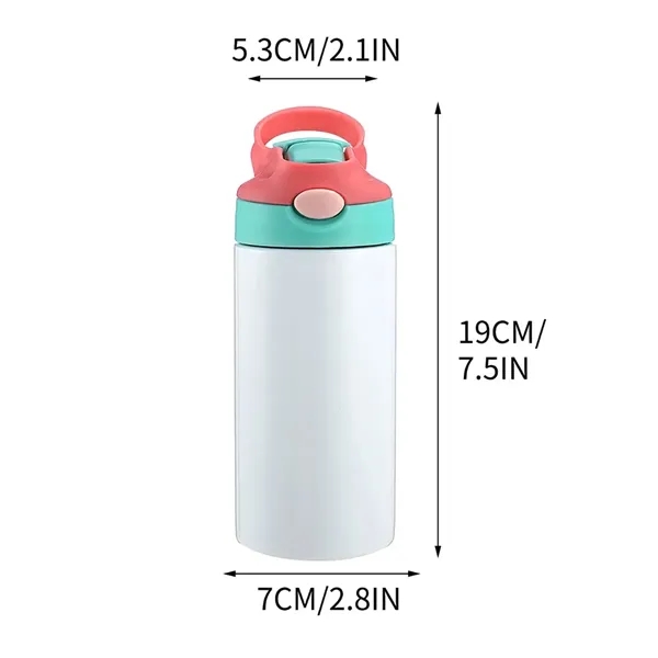 12 oz. Insulated Stainless Steel Water Bottle Kids Children - 12 oz. Insulated Stainless Steel Water Bottle Kids Children - Image 1 of 8