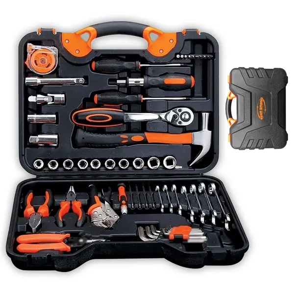 Auto Car Repair Tool Kit for Mechanics Professional 55-Piece - Auto Car Repair Tool Kit for Mechanics Professional 55-Piece - Image 0 of 4