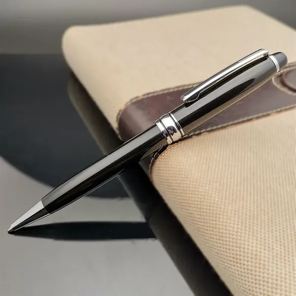 Black Executives Metal Rotating Ballpoint Pen - Black Executives Metal Rotating Ballpoint Pen - Image 3 of 4
