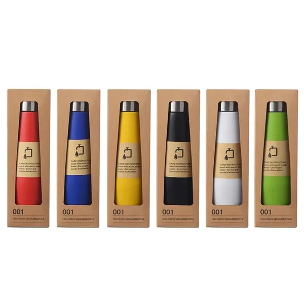 18oz Stainless Steel Vacuum Flask Insulated Bottle - 18oz Stainless Steel Vacuum Flask Insulated Bottle - Image 2 of 5