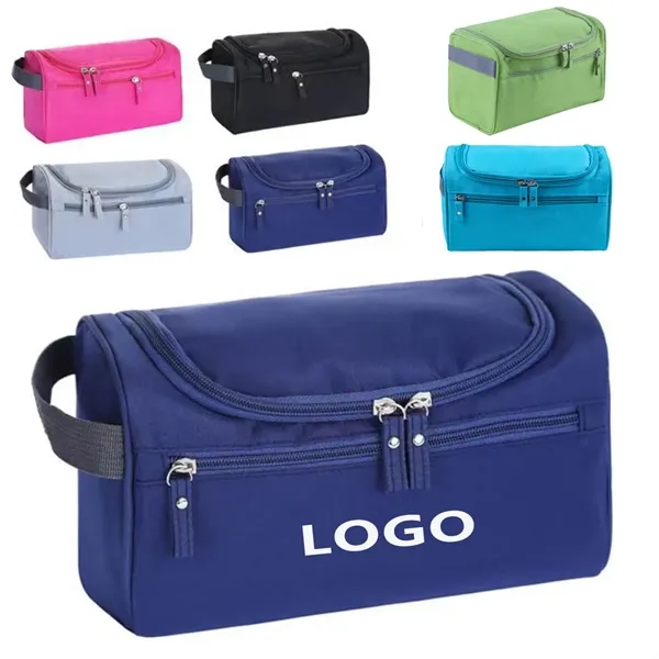 Hanging Travel Toiletry Bag Makeup Organizer - Hanging Travel Toiletry Bag Makeup Organizer - Image 0 of 4