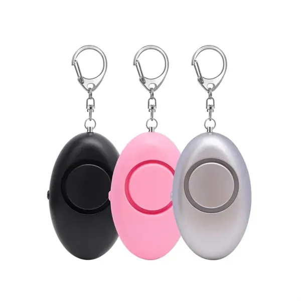 Soft-Touch LED Light & Alarm Key Chain - Soft-Touch LED Light & Alarm Key Chain - Image 1 of 5