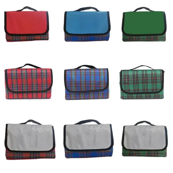 Foldable Picnic Mat Beach Waterproof Lightweight Sandproof - Foldable Picnic Mat Beach Waterproof Lightweight Sandproof - Image 3 of 6