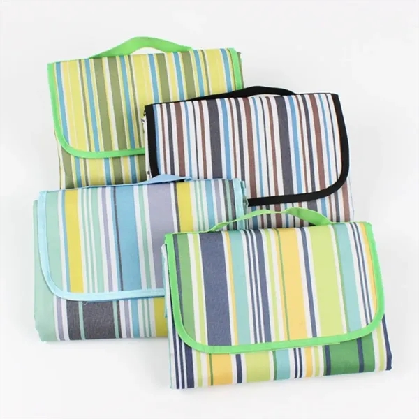 Foldable Picnic Mat Beach Waterproof Lightweight Sandproof - Foldable Picnic Mat Beach Waterproof Lightweight Sandproof - Image 4 of 6