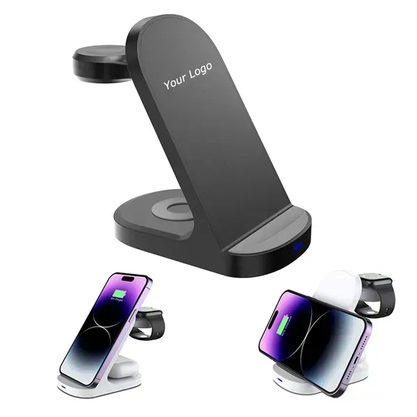 3 in 1 Wireless Charging Station - 3 in 1 Wireless Charging Station - Image 1 of 2