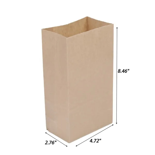Square Bottom Kraft Bags - Square Bottom Kraft Bags - Image 3 of 3