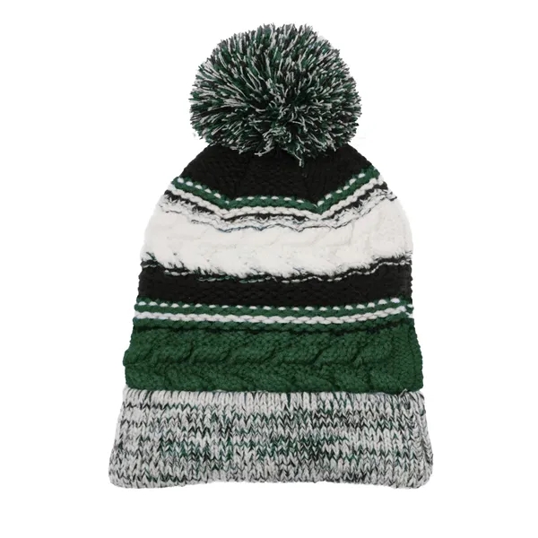 Sport-Tek Pom Pom Team Beanie. - Sport-Tek Pom Pom Team Beanie. - Image 9 of 17