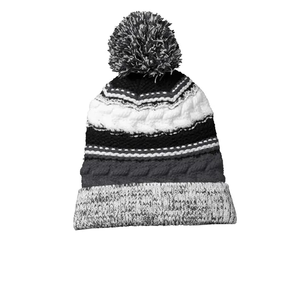 Sport-Tek Pom Pom Team Beanie. - Sport-Tek Pom Pom Team Beanie. - Image 16 of 17