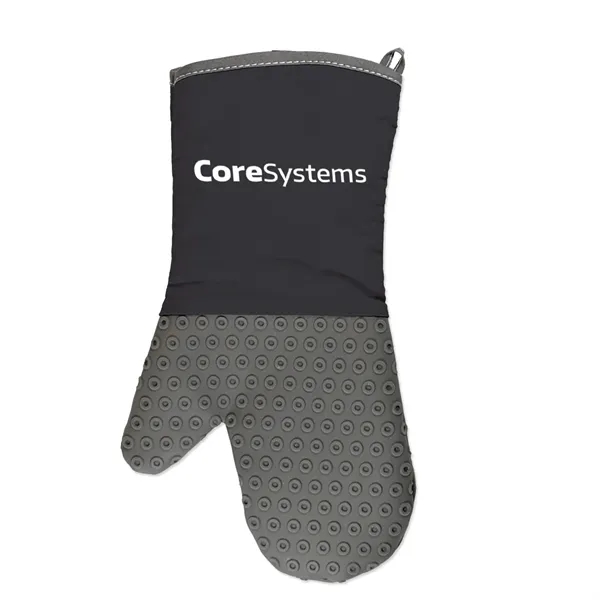 Two-Tone Silicone Oven Mitt - Two-Tone Silicone Oven Mitt - Image 2 of 6