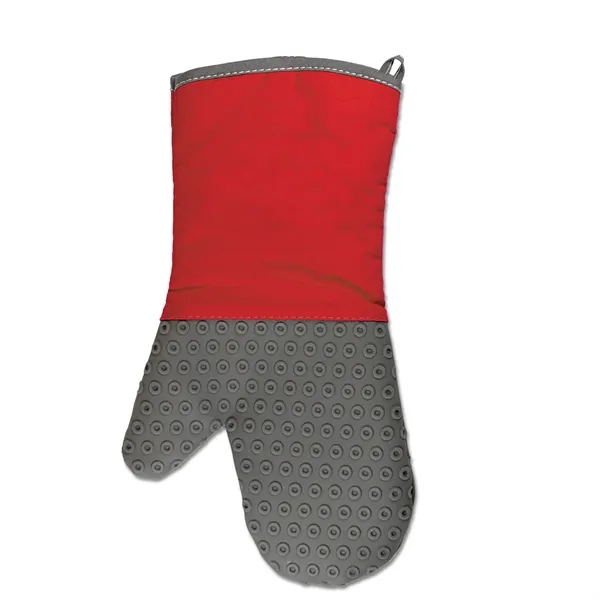 Two-Tone Silicone Oven Mitt - Two-Tone Silicone Oven Mitt - Image 3 of 6