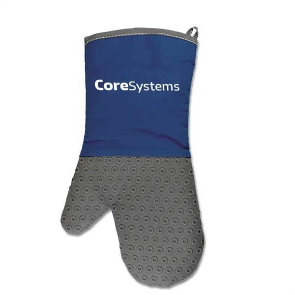 Two-Tone Silicone Oven Mitt - Two-Tone Silicone Oven Mitt - Image 6 of 6