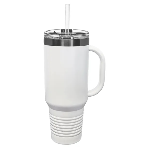 Polar Camel 40oz. Ghost Black ION-Plated Travel Mug w/ Straw - Polar Camel 40oz. Ghost Black ION-Plated Travel Mug w/ Straw - Image 13 of 13
