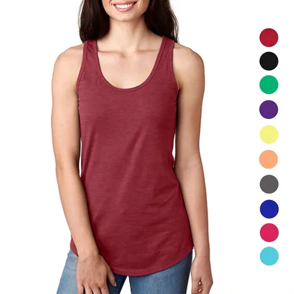 Next Level 4 oz. 60/ 40 Cotton/ Polyester Ladies Racerback - Next Level 4 oz. 60/ 40 Cotton/ Polyester Ladies Racerback - Image 0 of 23