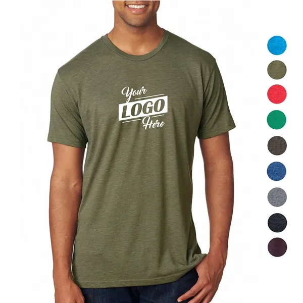 Next Level 4.3 oz. 50:25:25 Polyester/ Cotton/ Rayon T Shirt - Next Level 4.3 oz. 50:25:25 Polyester/ Cotton/ Rayon T Shirt - Image 0 of 13
