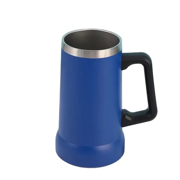 24Oz Beer Mug Tumbler With Handle - 24Oz Beer Mug Tumbler With Handle - Image 9 of 9