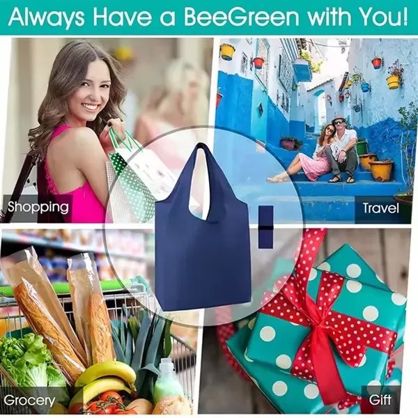 Foldable Grocery Reusable Bags for Shopping - Foldable Grocery Reusable Bags for Shopping - Image 1 of 3