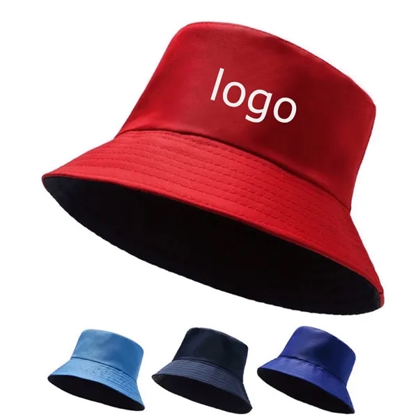 Custom Logo Bucket Hat - Custom Logo Bucket Hat - Image 0 of 1