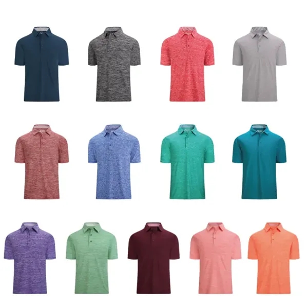 Mens Golf Shirt Moisture Wicking Quick-Dry Short Sleeve - Mens Golf Shirt Moisture Wicking Quick-Dry Short Sleeve - Image 1 of 1